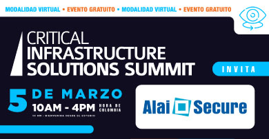 Alai Secure presenta sus últimas soluciones en comunicaciones M2M/IoT en el evento “Critical infraestructure Solutions Summit”